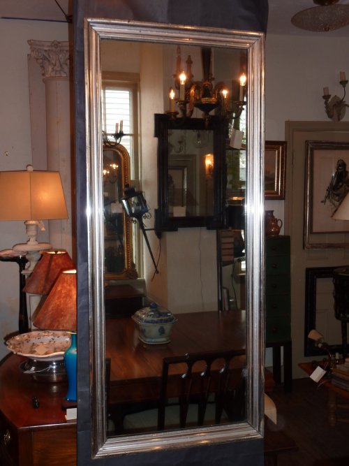 Narrow Silverleaf Mirror