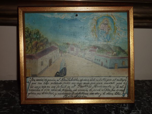 Mexican Painting on Tin