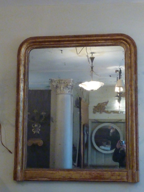 Antique French Louis Philippe Mirror