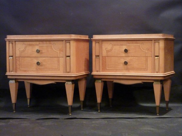 Pair of Andre Arbus Style Night tables