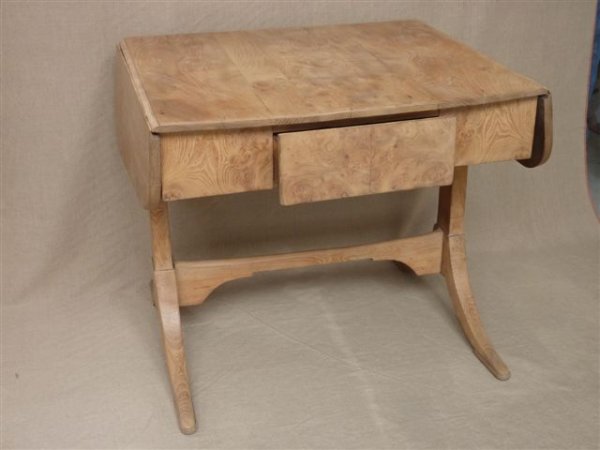 Antique Elmwood Sofa Table