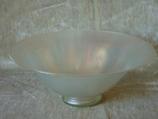 Steuben Large Iridescent Glass Bowl