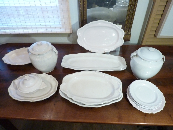 Collection French Ceramic Whiteware