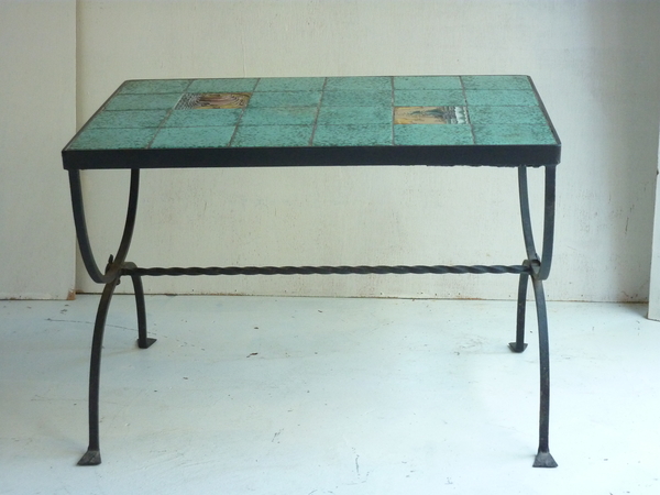 Arts and Crafts Tile Table