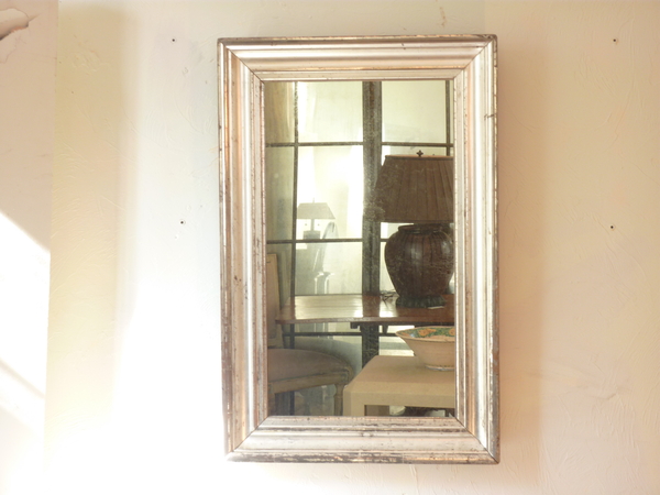 Silvered Wide Molding Mirror