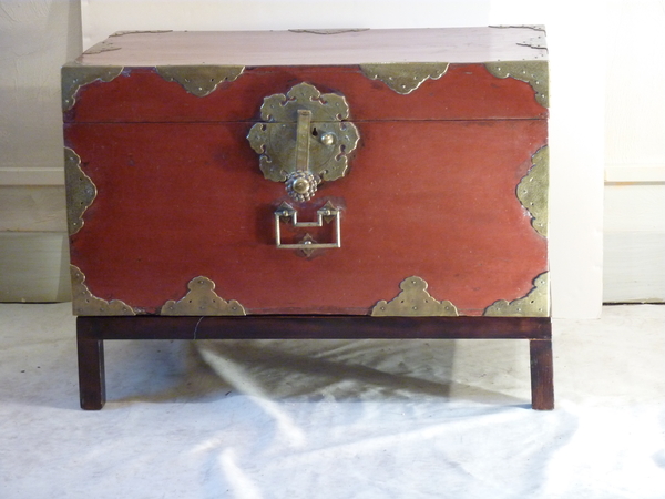 Japanese Lacquered Trunk