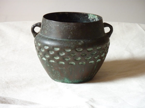 Bronze Arts and Crafts Vase