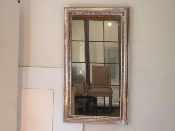 19th Century Silverleaf Mirror