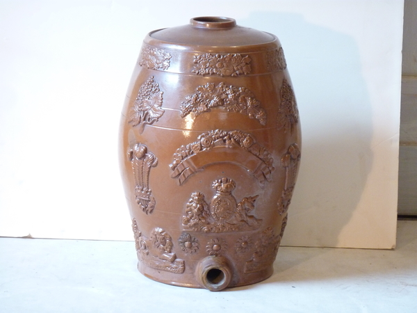 19th Century Stoneware Gin Keg