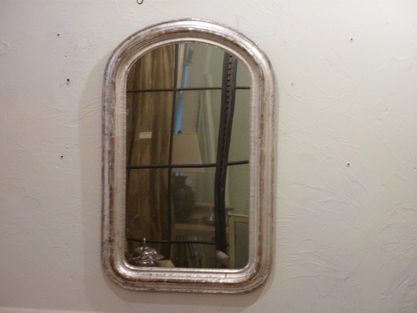 19th Century Curved Corner Mirror