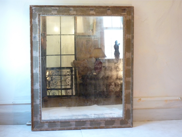 Modern Marsden Hartley Style Frame Mirror