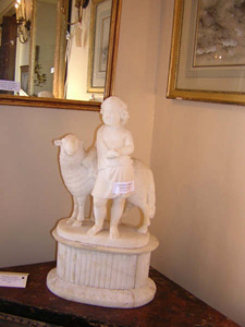 19th century alabaster sculpture