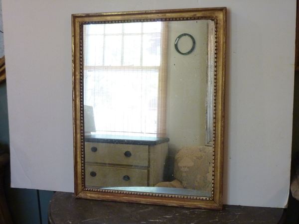 18th Century French Giltwood Mirror