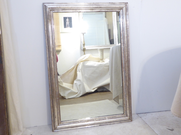 19th Century Silvered Mirror