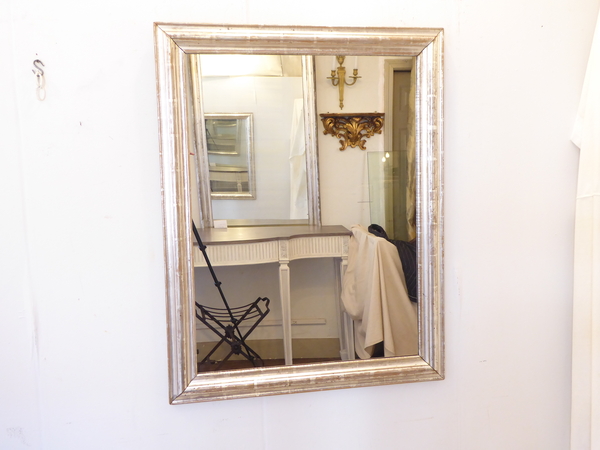 Antique Silverleafed Mirror