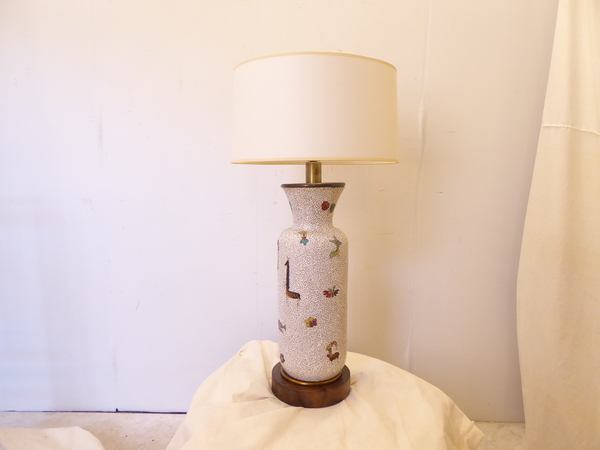 Mid 20th Century Italian Ceramic Lamp