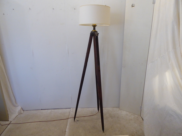 Antique Surveyor Floor Lamp
