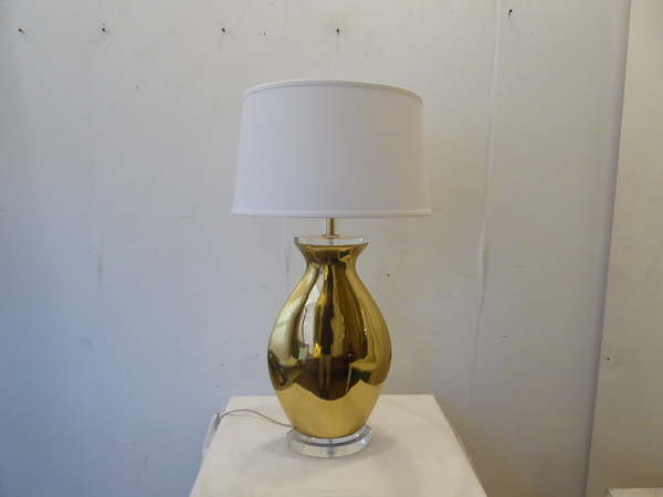 Modern Brass Lamp