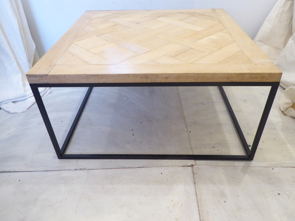 French Parquet Coffee Table