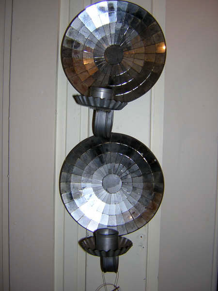 20th Century Pair of One Arm Sconces :  lighting antique sconce sconces