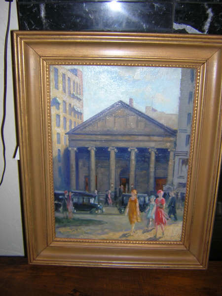 Oil on Masonite Signed Adrian M. deGroot