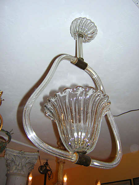 20th Century Murano Light Fixture