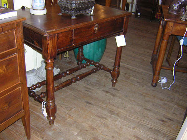 19th Century Italian Cypresswood Desk