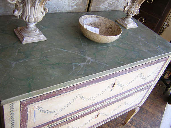 18th Century Italian Two Drawer Chest :  antiques italian drawers antique