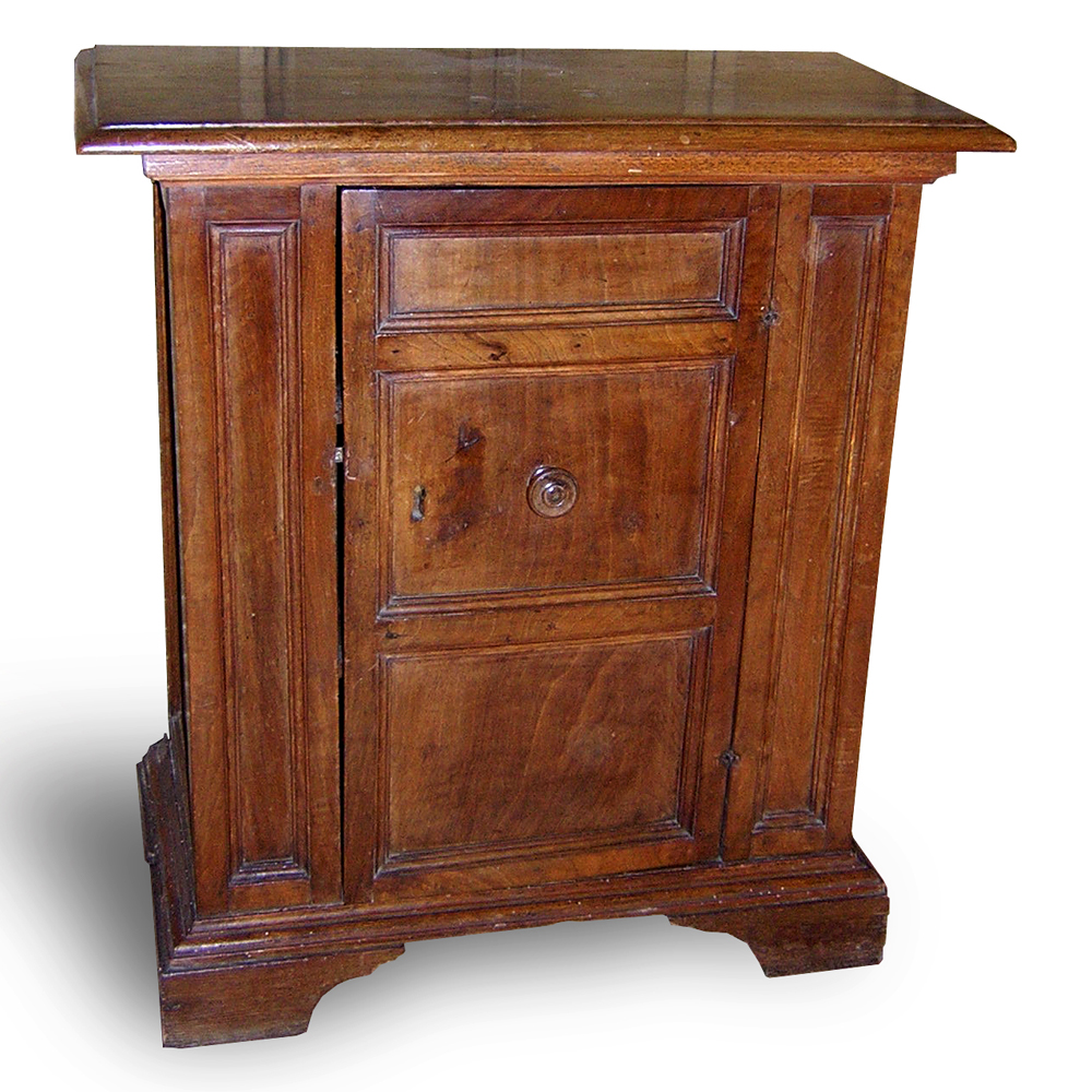 18th Century Italian Walnut Cabinet Credenza :  cabinet antique