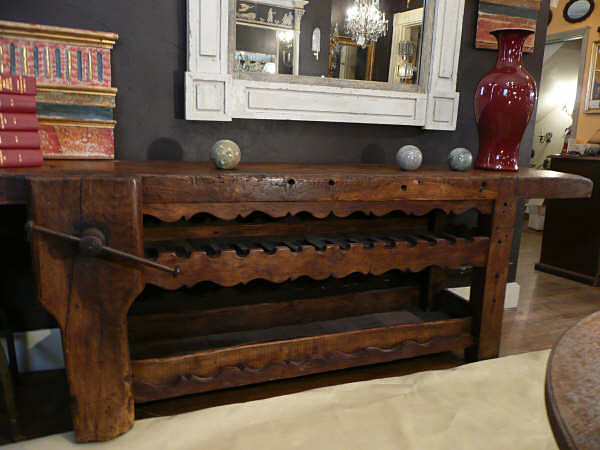 19th century french workbench