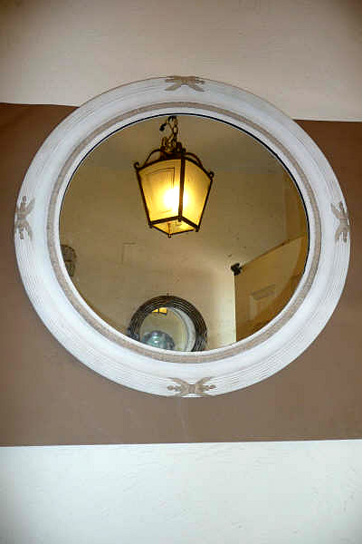Neo Classical Round Mirror