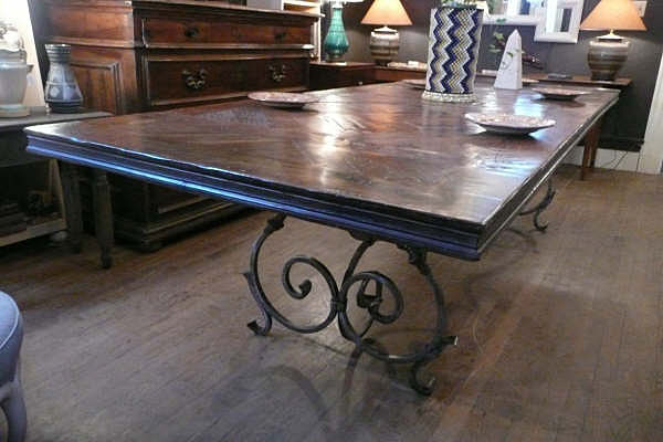 Parquet Dining Table