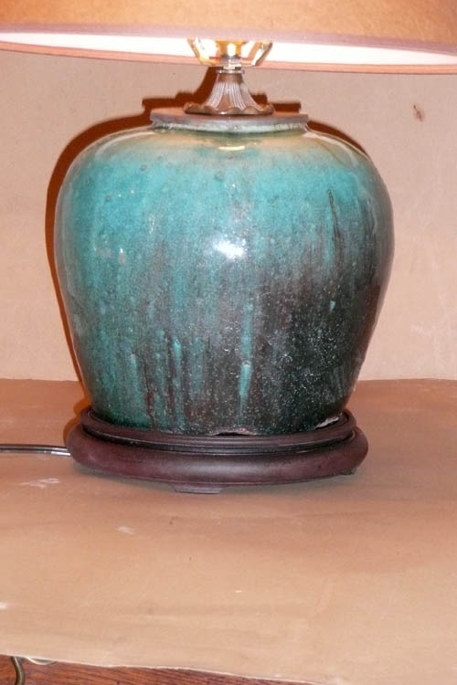 Chinese Monochrome Lamp