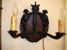 empire style bronze sconces