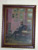 English oil on paper signed Edmund Hastings and dated 1854