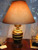 20th century West German pottery mini lamp