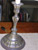 18th century silver candlestick lamp