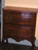 18th century Italian comodino with red marble top