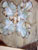18th century carved panel of a flower