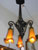 Art Nouveau French Iron chandelier