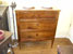 20th century Italian walnut chest drawers