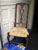 20th century Italian cherry side chair