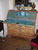 18th century Italian painted fall front desk
