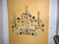 floral motif sconces