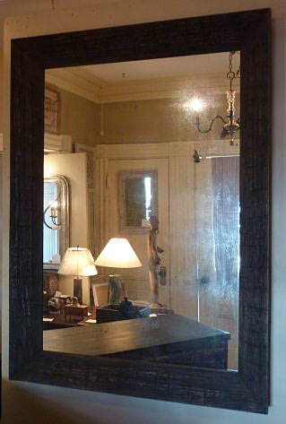 Charred Wood Mirror