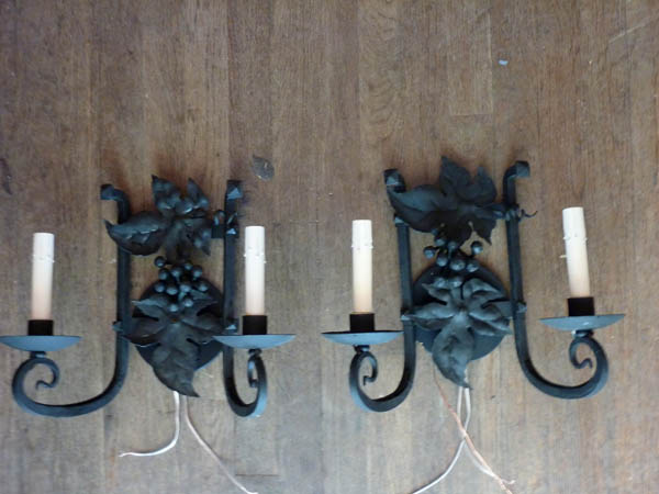 Grape Sconces