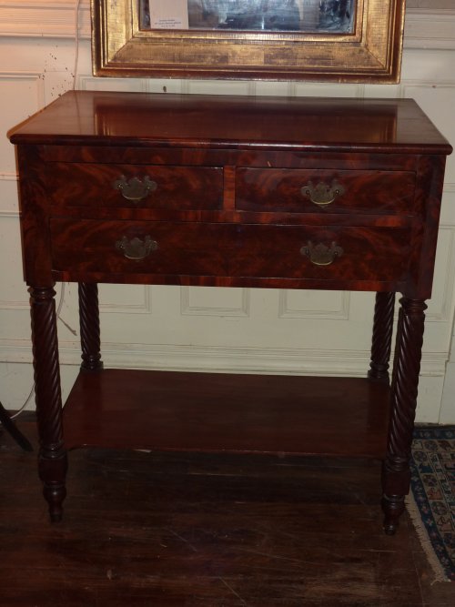 Flame Mahogany Server