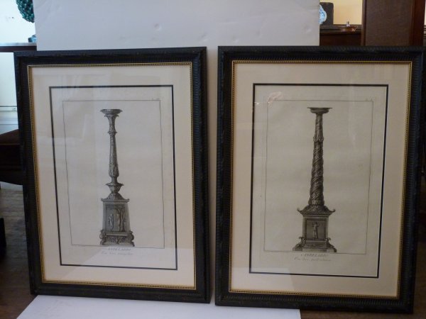 Pair Rocchegiani Engravings