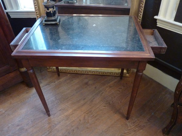 French Marble Top Table