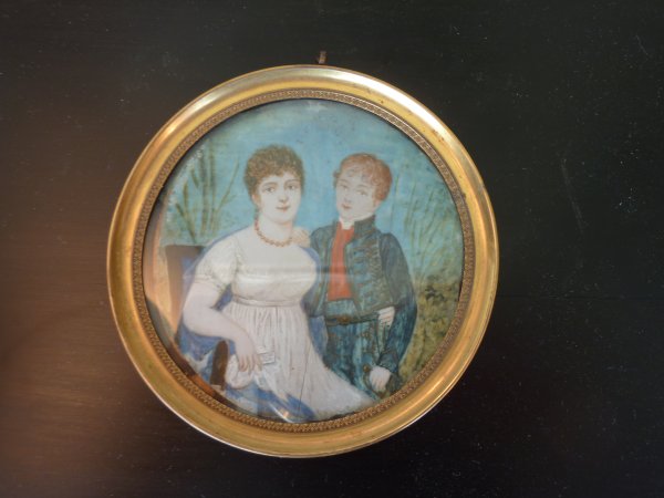 Portrait on Ivory